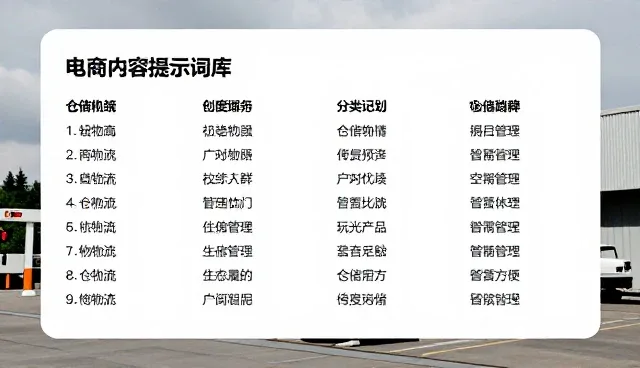 DeepSeek提示词分类管理,提升电商运营效率