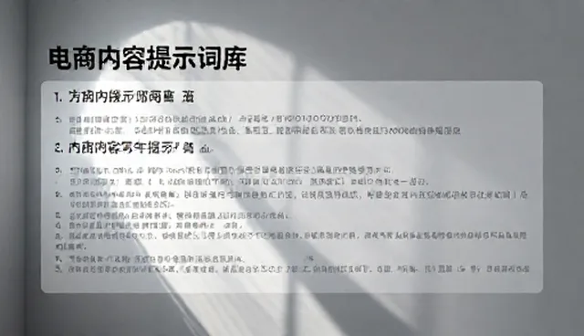 文生视频提示词设计技巧有哪些