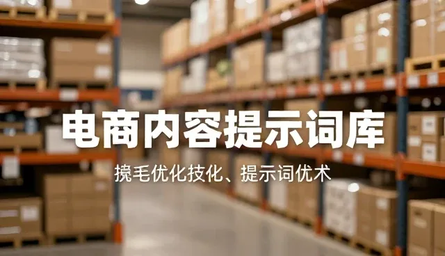 如何提升提示词技巧?电商内容如何高效生成?